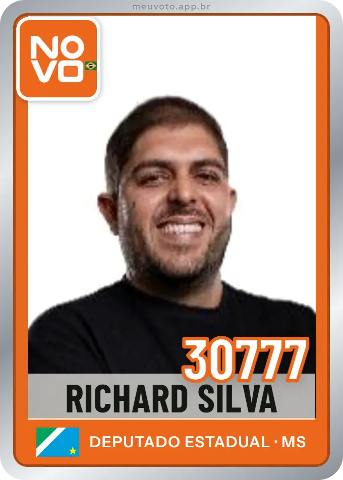 Carta de Richard Silva, número 30777, Novo