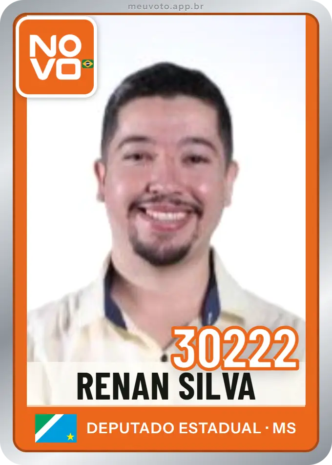 Carta de Renan Silva, número 30222, Novo