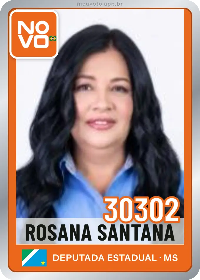 Carta de Rosana Santana, número 30302, Novo