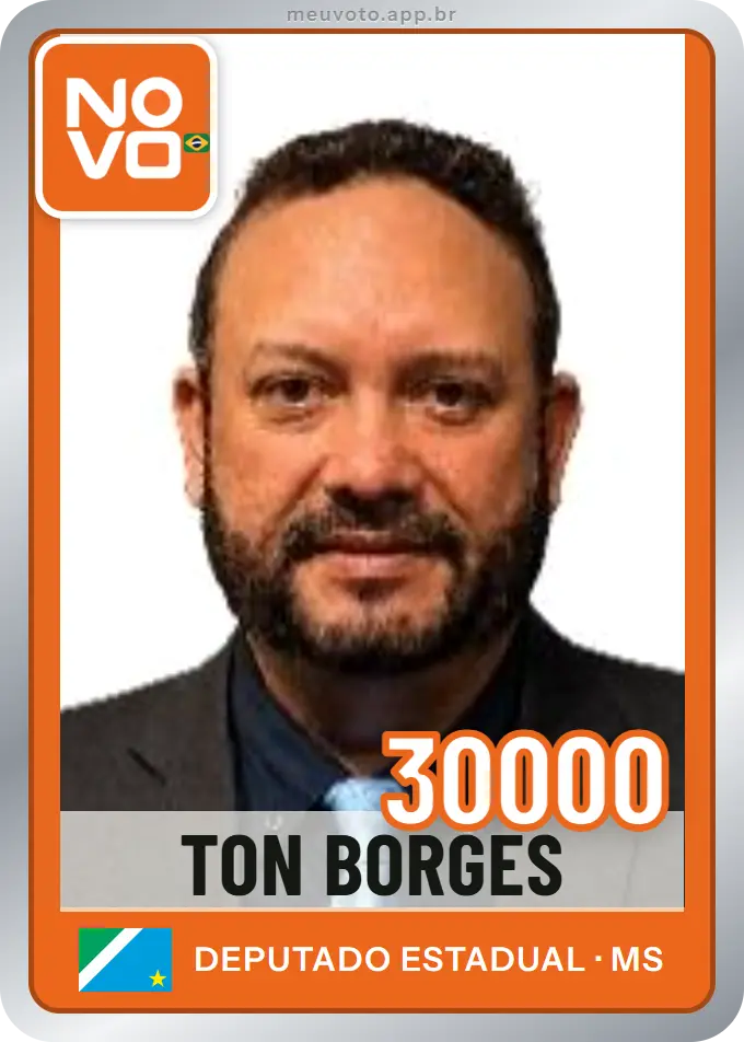 Carta de Ton Borges, número 30000, Novo