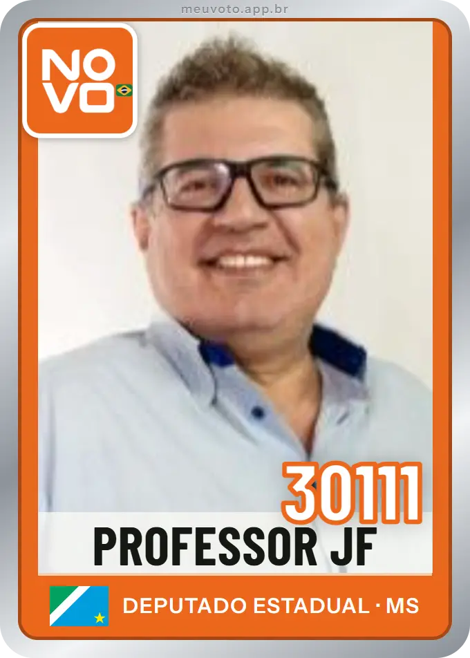 Carta de Professor Jf, número 30111, Novo