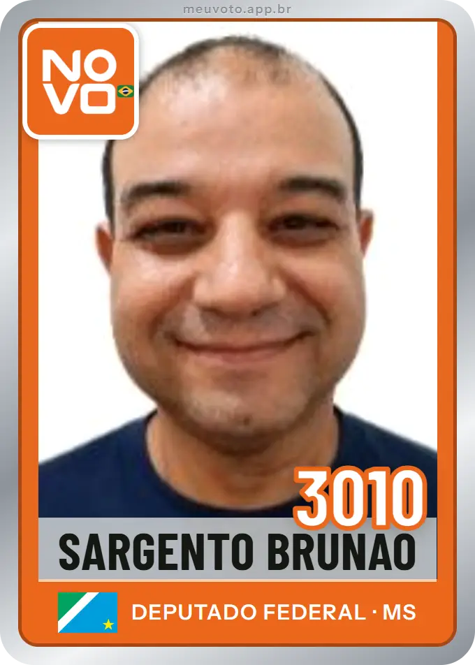 Carta de Sargento Brunão, número 3010, Novo