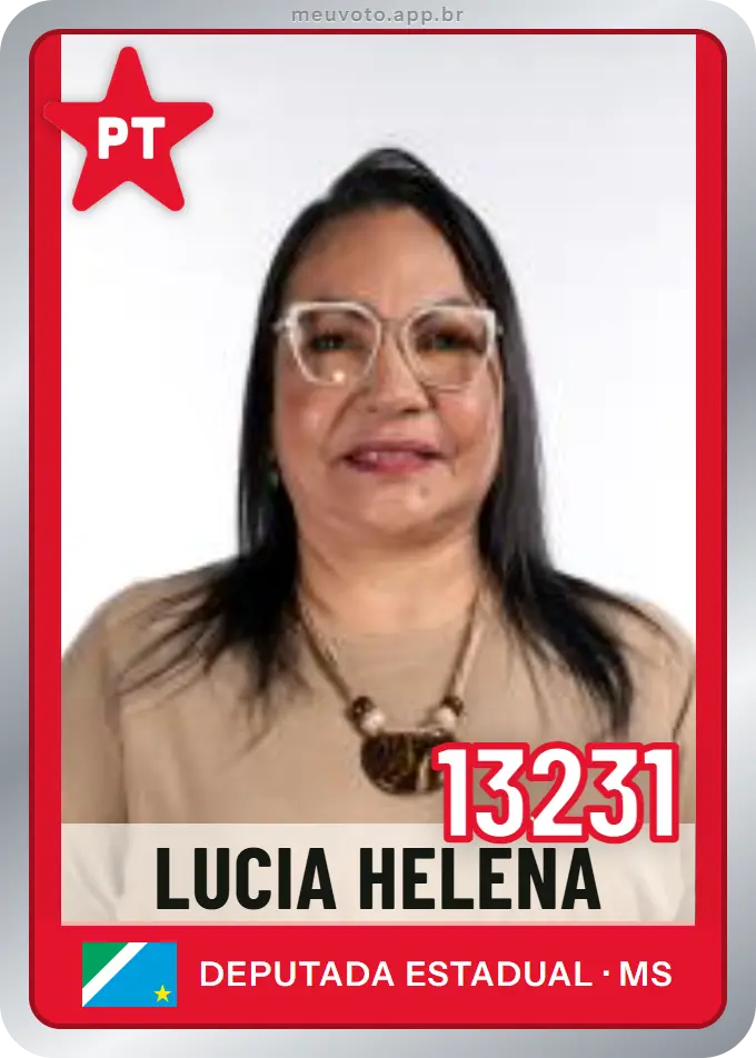 Carta de Lucia Helena, número 13231, PT
