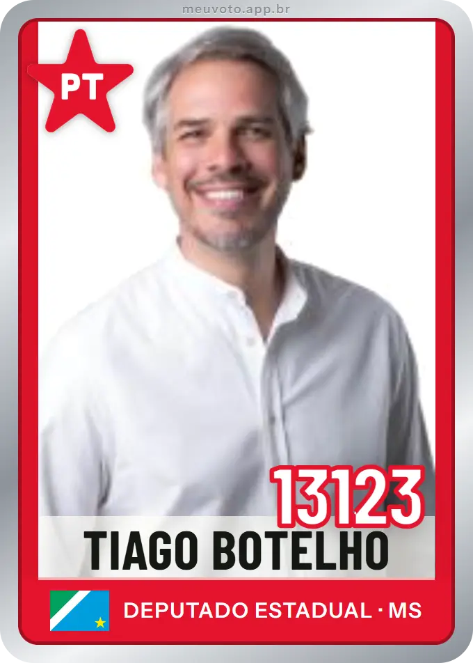 Carta de Tiago Botelho, número 13123, PT