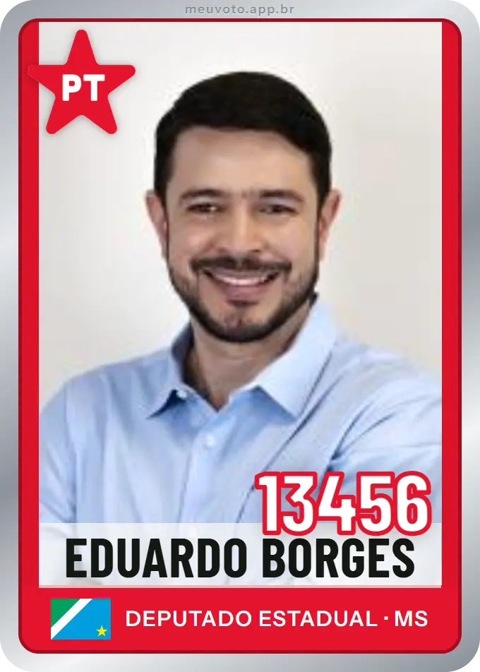 Carta de Eduardo Borges, número 13456, PT