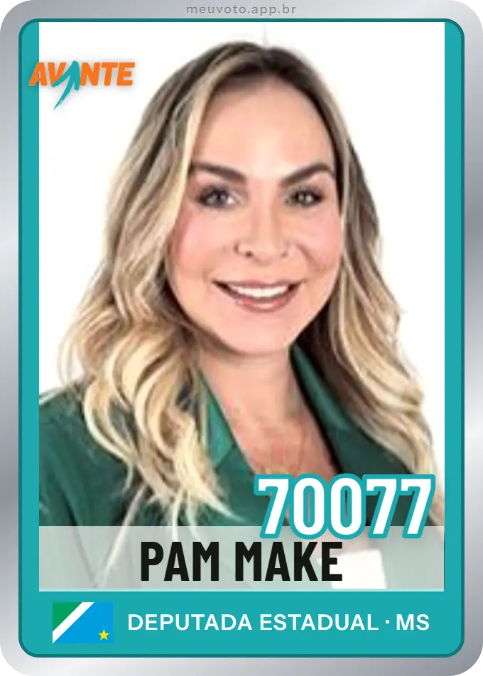 Carta de Pam Make, número 70077, Avante