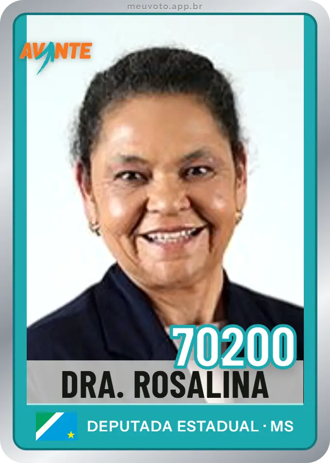 Carta de Dra. Rosalina, número 70200, Avante
