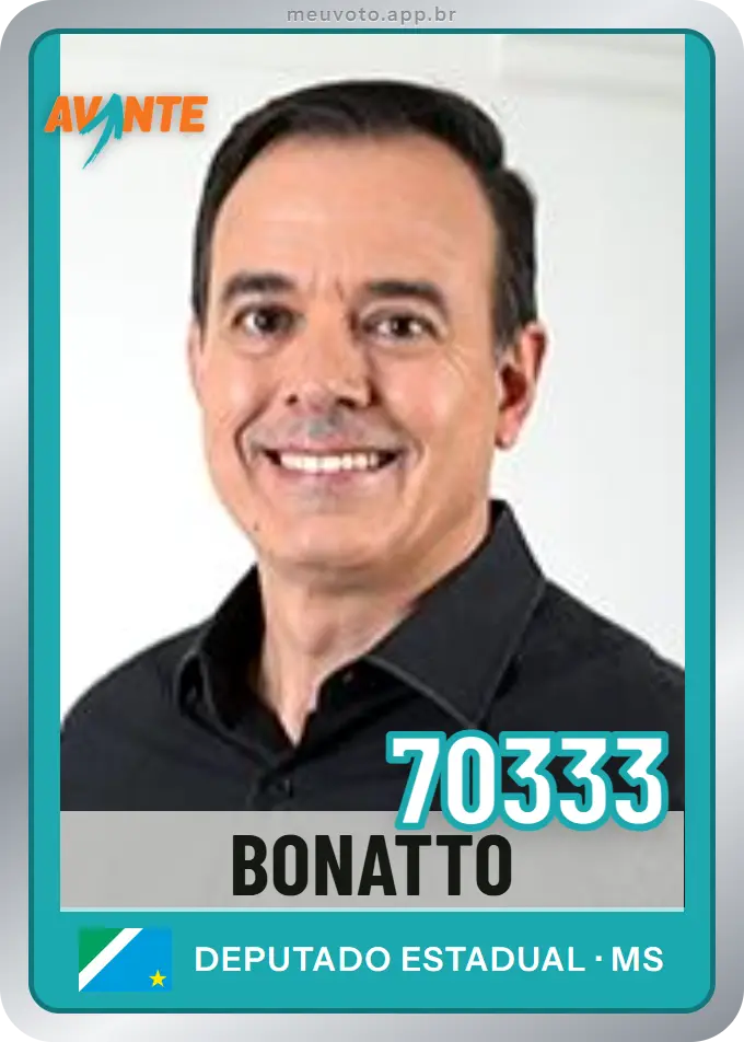 Carta de Bonatto, número 70333, Avante