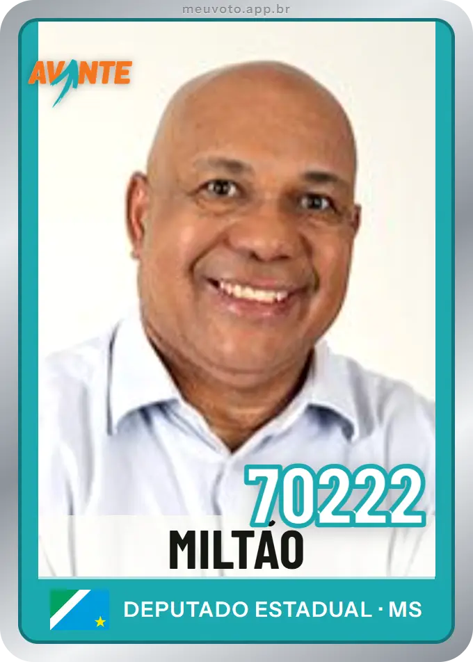 Carta de Miltão, número 70222, Avante