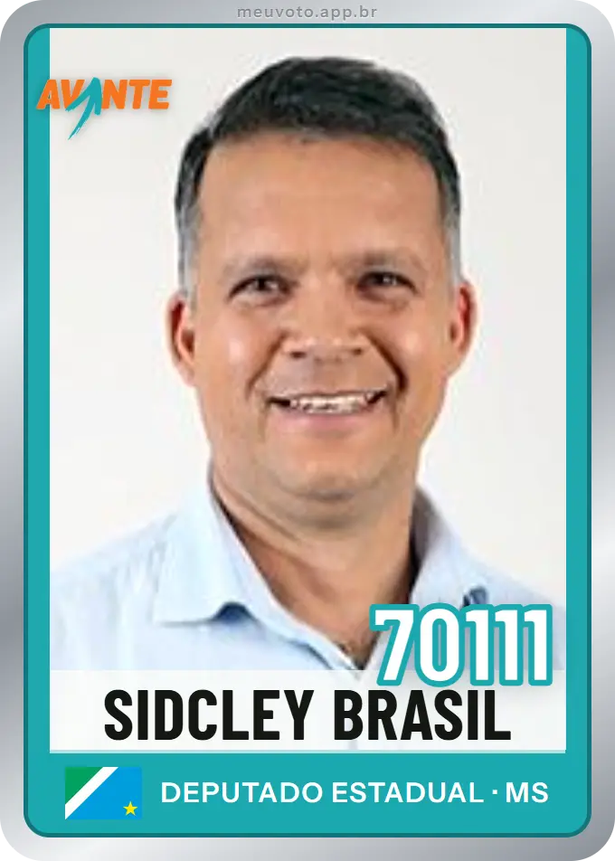 Carta de Sidcley Brasil, número 70111, Avante