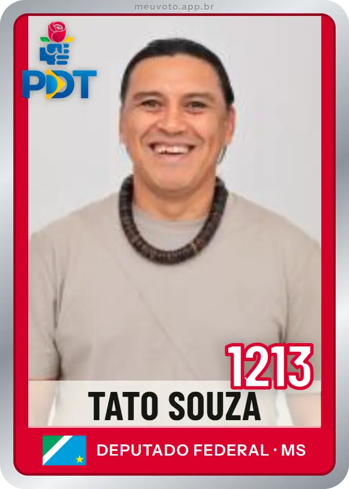 Carta de Tato Souza, número 1213, PDT