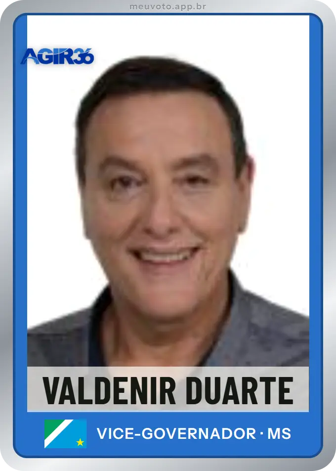 Carta de Valdenir Duarte, Agir