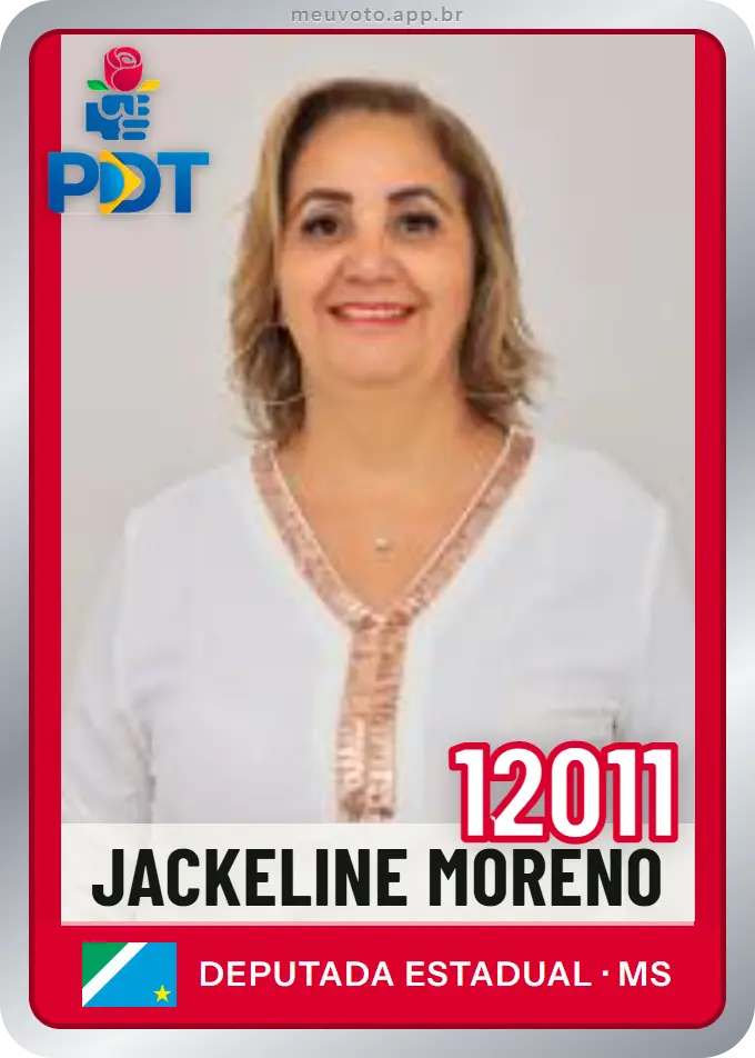Carta de Jackeline Moreno, número 12011, PDT