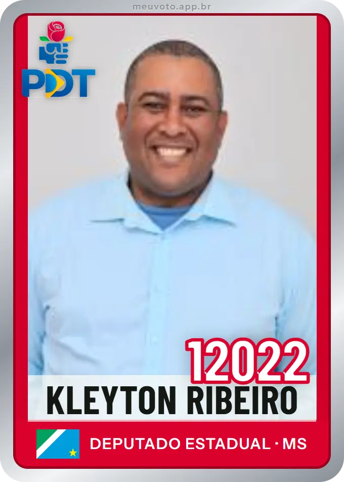 Carta de Kleyton Ribeiro, número 12022, PDT