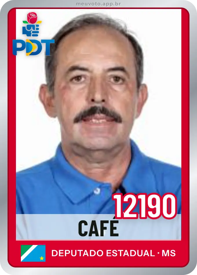 Carta de Café, número 12190, PDT