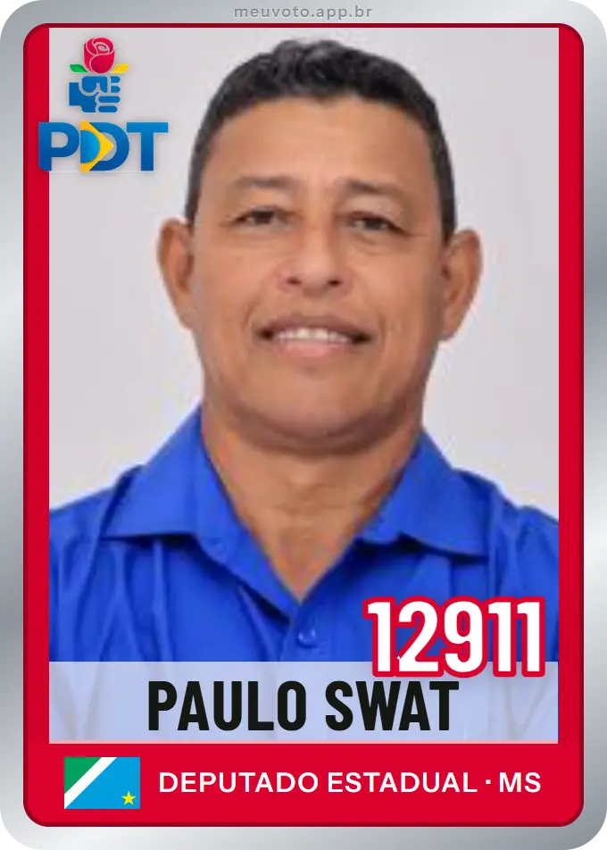 Carta de Paulo Swat, número 12911, PDT