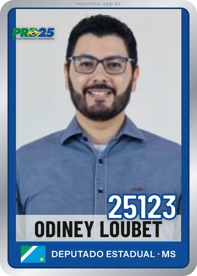 Carta de Odiney Loubet, número 25123, PRD