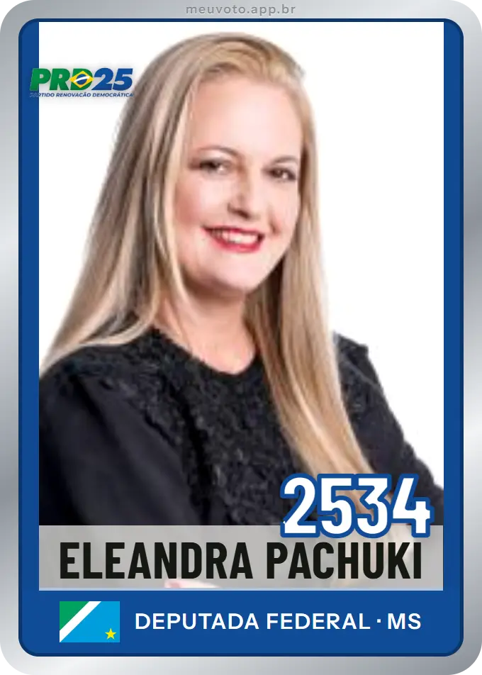 Carta de Eleandra Pachuki, número 2534, PRD