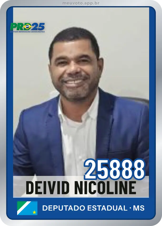 Carta de Deivid Nicoline, número 25888, PRD