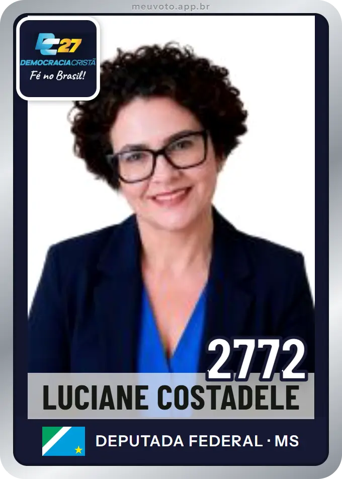 Carta de Luciane Costadele, número 2772, DC