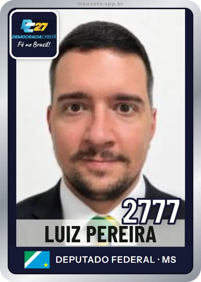 Carta de Luiz Pereira, número 2777, DC