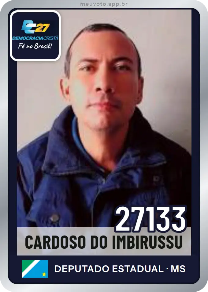 Carta de Cardoso do Imbirussu, número 27133, DC