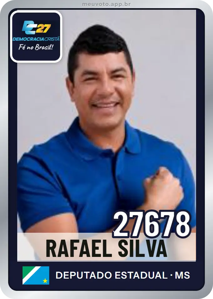 Carta de Rafael Silva, número 27678, DC