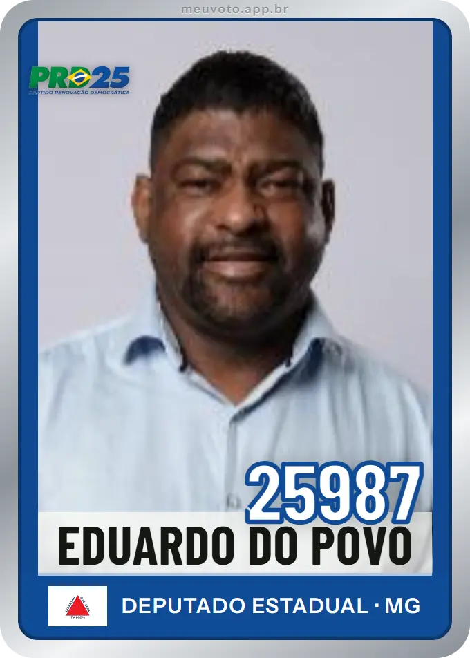 Carta de Eduardo do Povo, número 25987, PRD