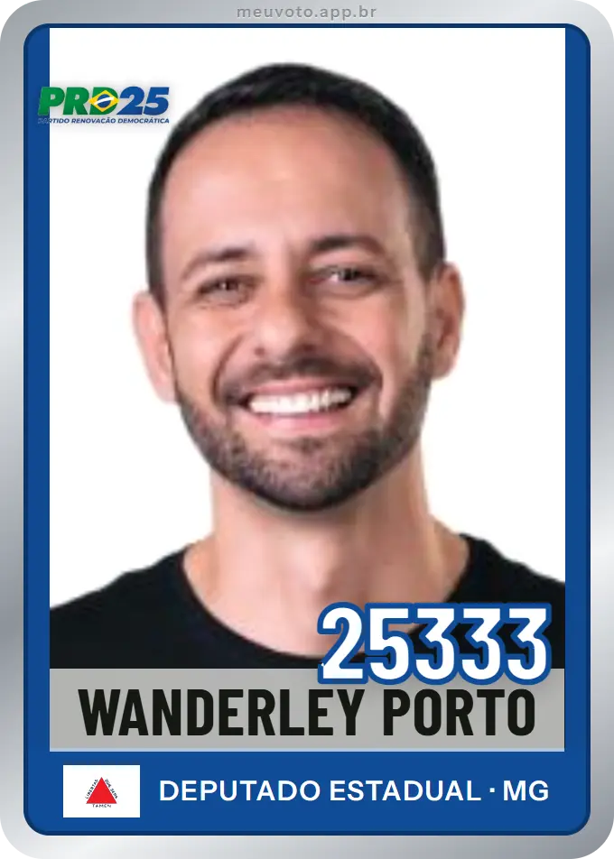Carta de Wanderley Porto, número 25333, PRD