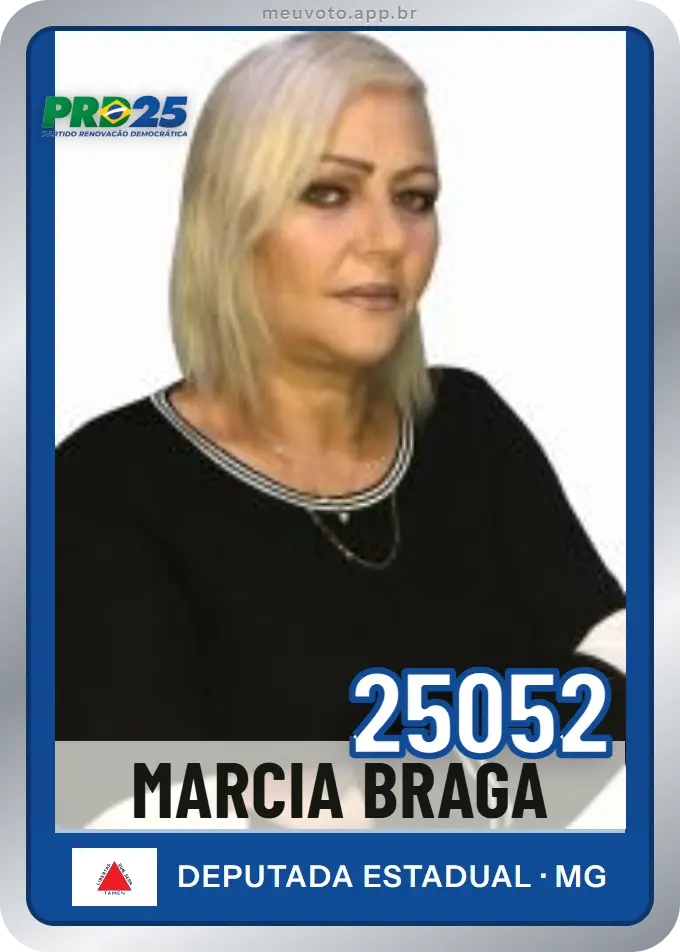 Carta de Marcia Braga, número 25052, PRD