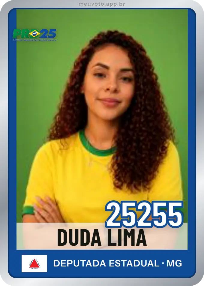 Carta de Duda Lima, número 25255, PRD