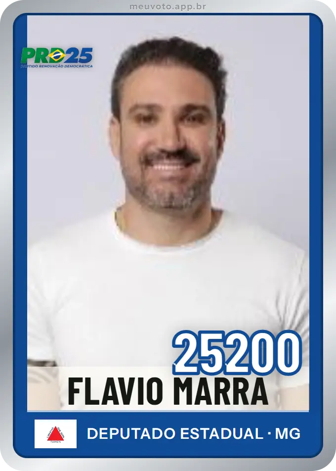 Carta de Flavio Marra, número 25200, PRD