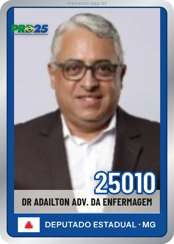 Carta de Dr Adailton Adv. da Enfermagem, número 25010, PRD