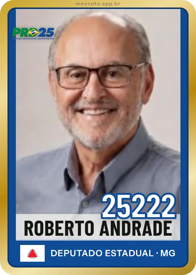 Carta de Roberto Andrade, número 25222, PRD