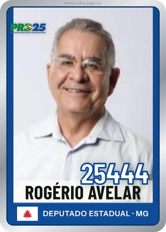 Carta de Rogério Avelar, número 25444, PRD