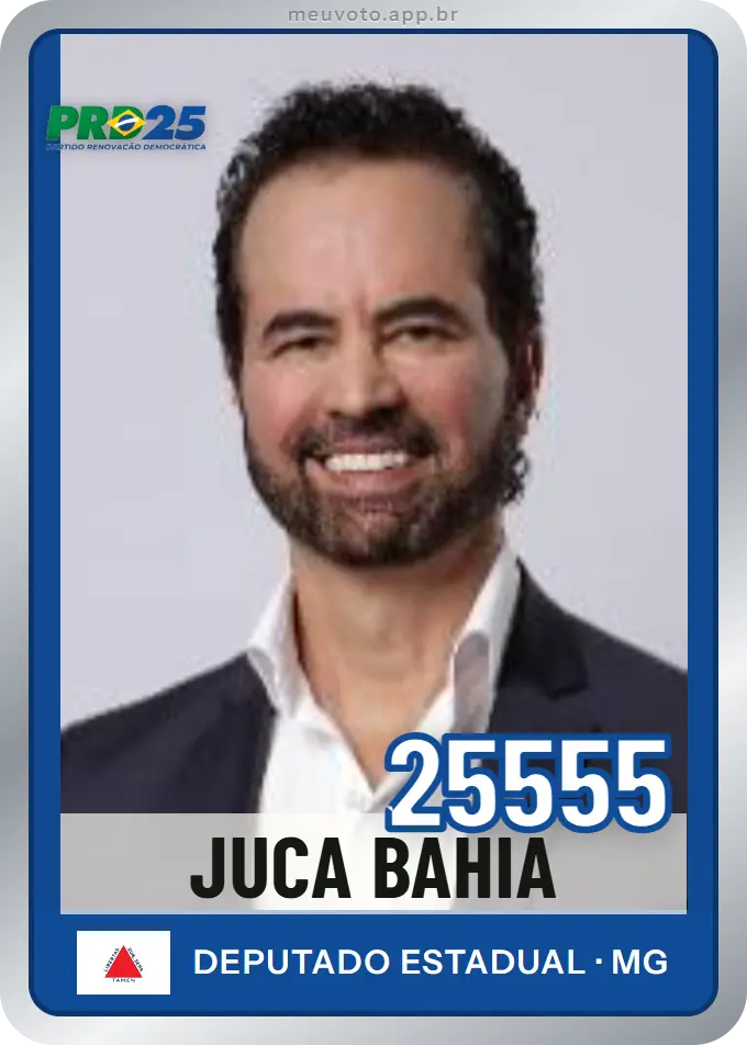 Carta de Juca Bahia, número 25555, PRD