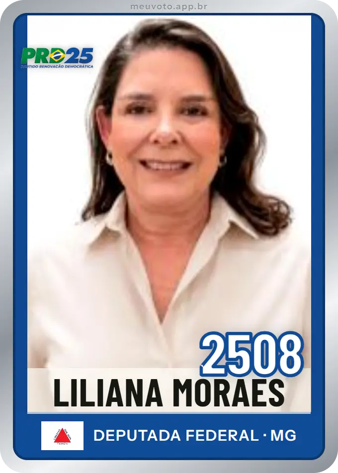 Carta de Liliana Moraes, número 2508, PRD