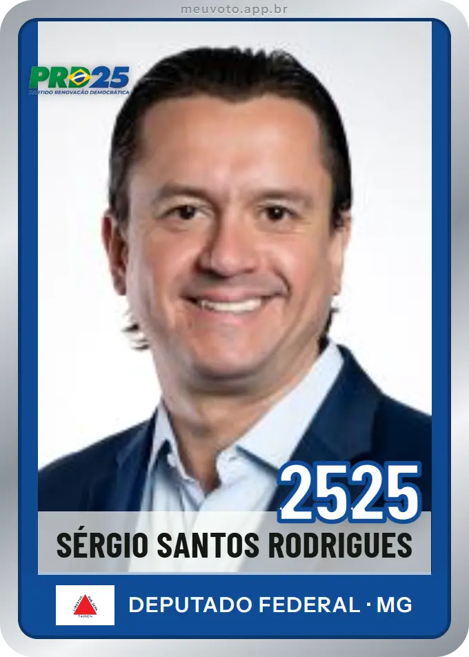 Carta de Sérgio Santos Rodrigues, número 2525, PRD