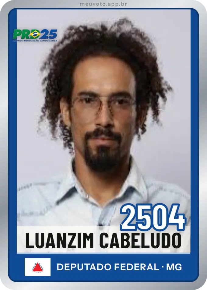 Carta de Luanzim Cabeludo, número 2504, PRD