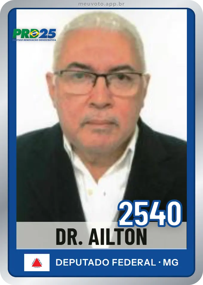 Carta de Dr. Ailton, número 2540, PRD