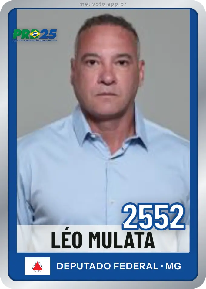 Carta de Léo Mulata, número 2552, PRD
