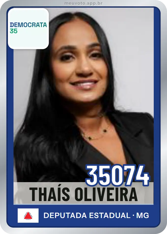 Carta de Thaís Oliveira, número 35074, Democrata