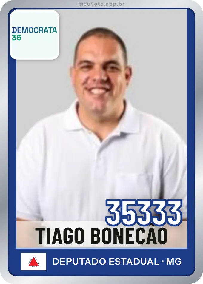Carta de Tiago Bonecão, número 35333, Democrata