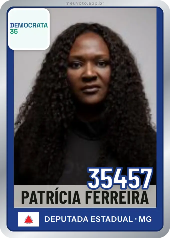 Carta de Patrícia Ferreira, número 35457, Democrata
