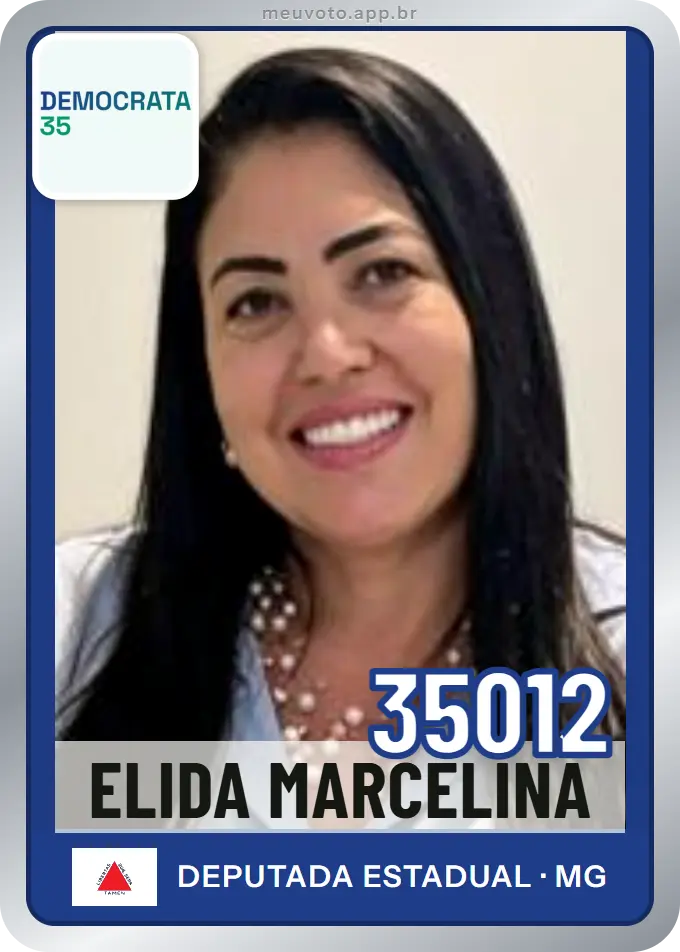 Carta de Elida Marcelina, número 35012, Democrata