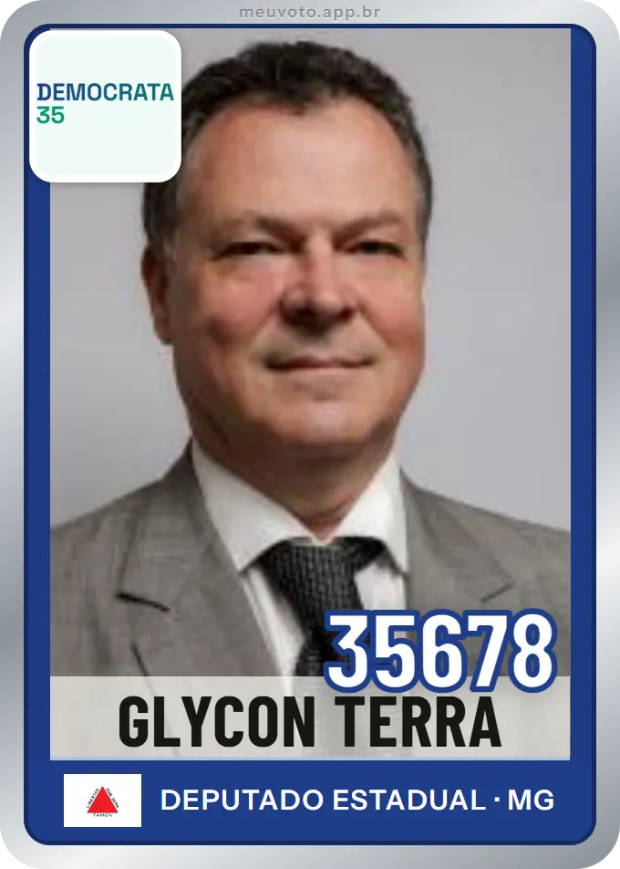 Carta de Glycon Terra, número 35678, Democrata