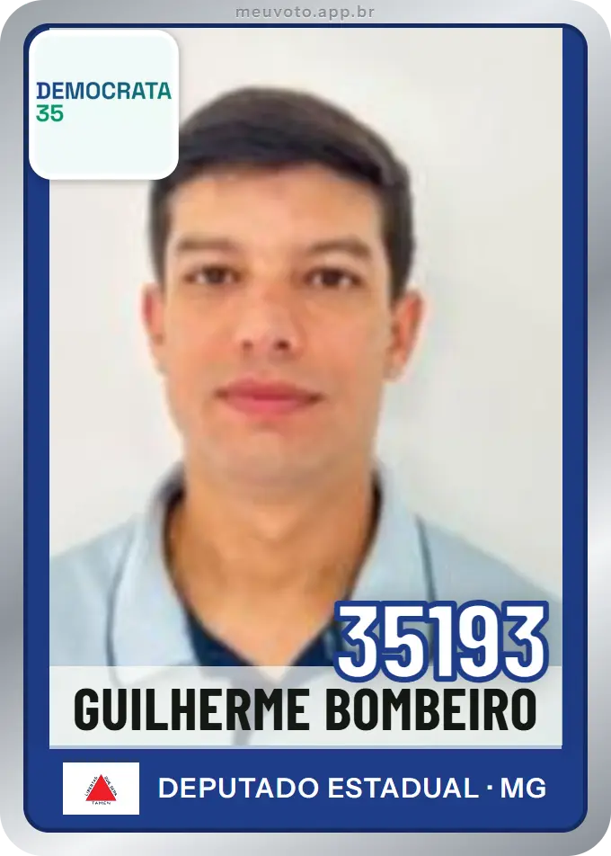 Carta de Guilherme Bombeiro, número 35193, Democrata