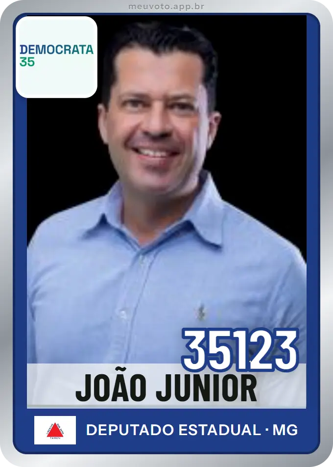 Carta de João Junior, número 35123, Democrata