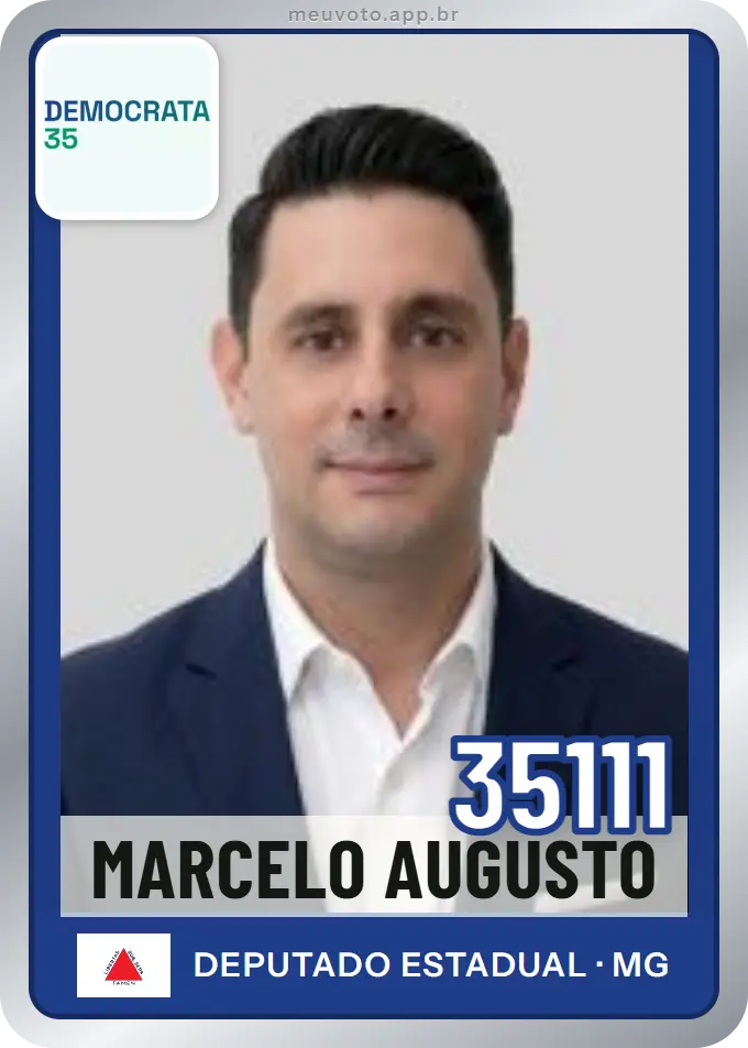 Carta de Marcelo Augusto, número 35111, Democrata