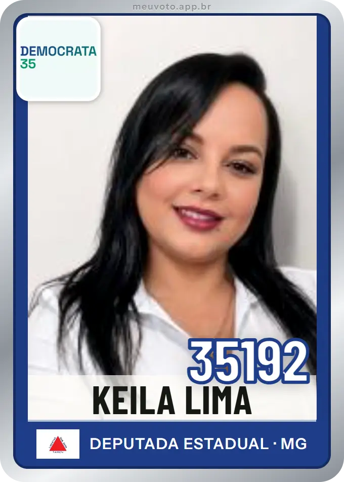 Carta de Keila Lima, número 35192, Democrata